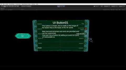 Original UI Tools for HoloLens  SFButton , DescriptionPlane