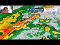 Wral weather alert day severe storms flooding isolated tornadoes possible sunday
