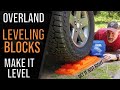 Adjustable Levelers for Car Camping REVIEW