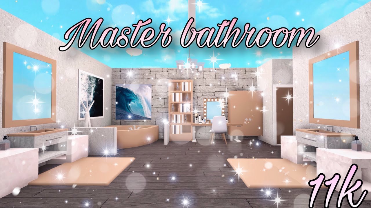 Bloxburg Master bathroom||Dxstinyplayz - YouTube
