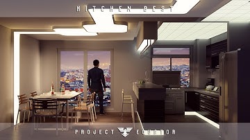 Lumion 6 Rendering Tutorials #28 -  Kitchen Best (3D Warehouse)