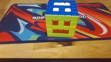 How to Make Smile Face on 5x5 Rubik