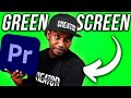 Easy green screen tutorial for adobe premiere pro 2024 step by step  free preset