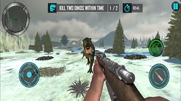 Real Dino Hunting Gun Games - SURVIVE BY HUNTING DINOS_ Android Gameplay Walkthrough Part 14