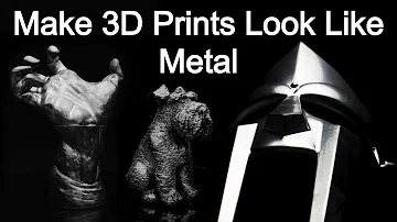 How To Get Metallic Finishes On 3D Prints