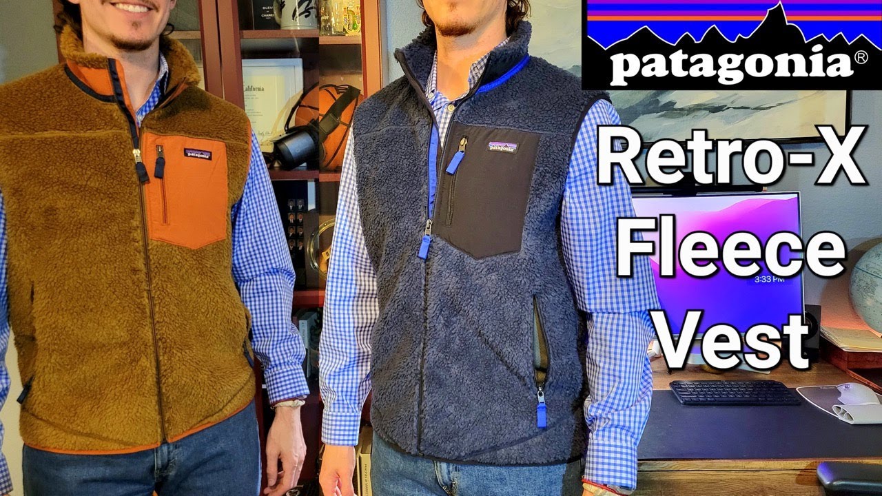 Worth It? Patagonia Classic Retro-X Fleece VEST Review & Fit #brownbear  #newnavy #techbro