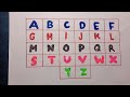 A To Z Alphabet Letters|Learn English Letters|Kids Learning Video