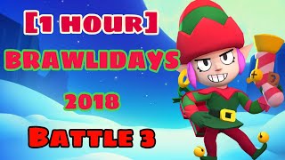 [1 hour] Brawl Stars OST "Brawlidays 2018" Battle 3