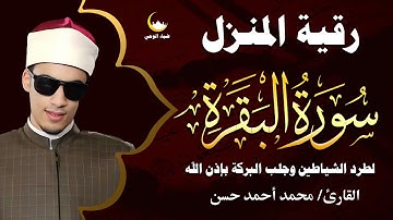 سورة البقرة كاملة بصوت محمد أحمد حسن | تلاوة خاشعة تهز القلوب وتزيل الهم والحسد 🌿