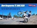 NEW HUSQVARNA TE 300i 2020 FULL GAS WITH JARVIS
