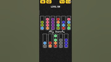 ball sort puzzle level 138