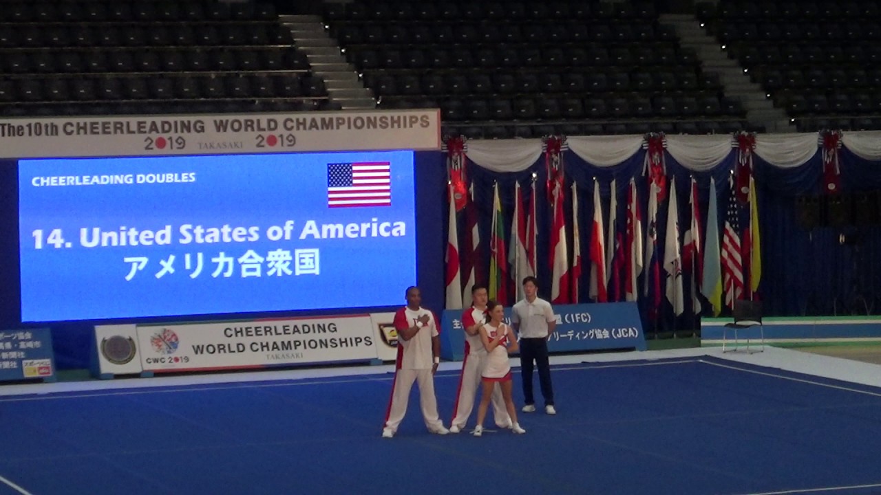 United States of America / Doubles / Cheerleading World Championships 2019 / Day2 / 2019.11.24