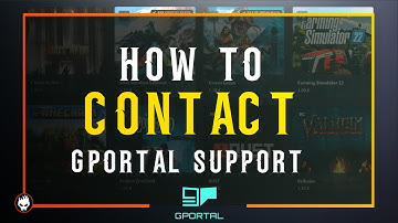 How to contact Gportal support