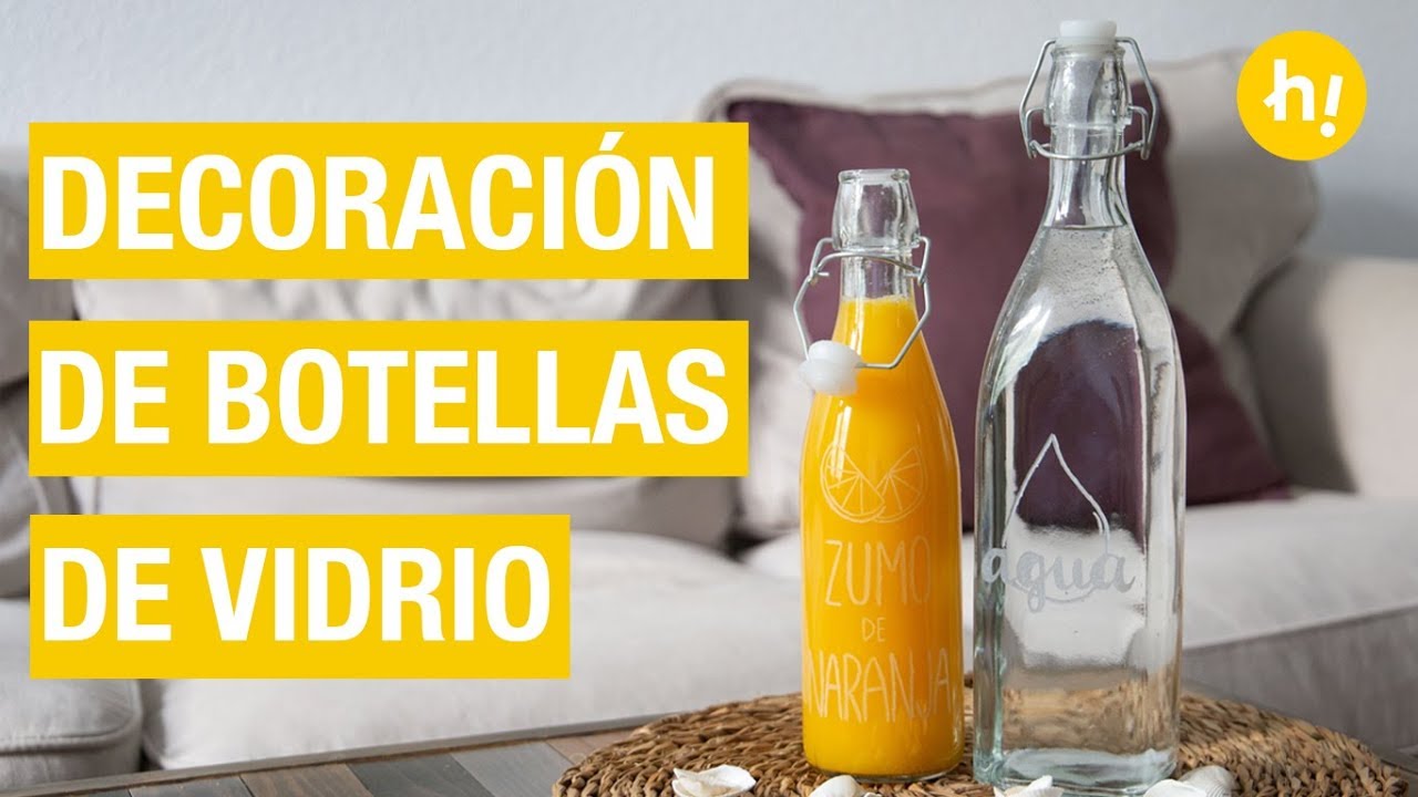 Cómo limpiar las botellas de cristal personalizadas?