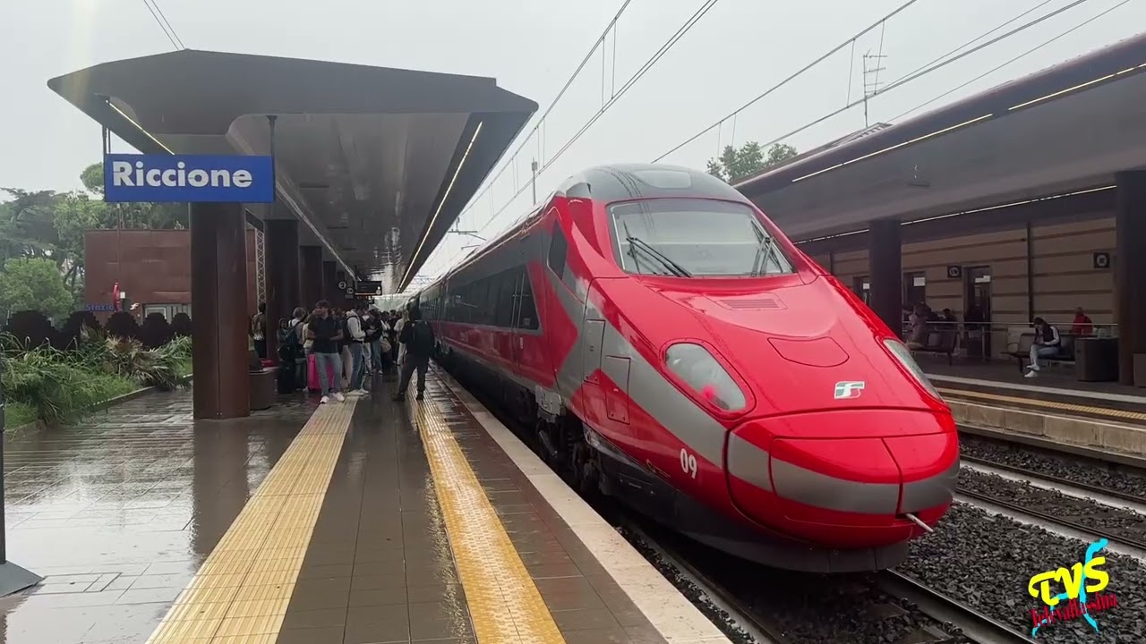 Principio d’incendio su un Frecciarossa 8801 a Riccione: evacuati i passeggeri