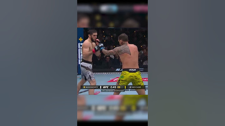 Makhachev vs Moicano #ufc311