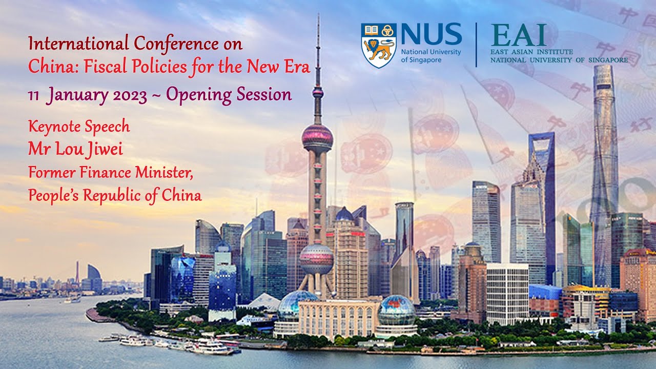 China Fiscal Policies For The New Era Keynote Speech By Mr Lou Jiwei China Fiscal Policies For The New Era Keynote Speech By Mr Lou Jiwei