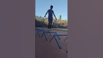 #vertical #mini #hurdle #jump 🔥#new #video 😱😱