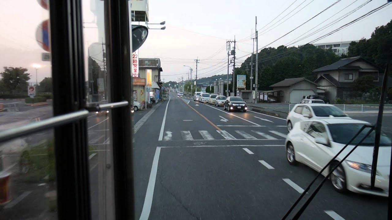 【前面展望】下電バス・児島駅ー（天城経由）－倉敷駅【綾川ー瀬戸大橋経由・倉敷ルート④】