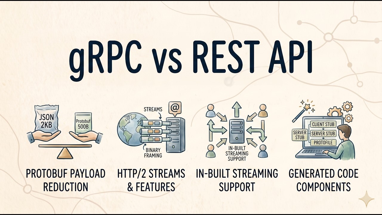 gRPC vs REST API | What goes behind the scenes? | Protocol Buffers ...
