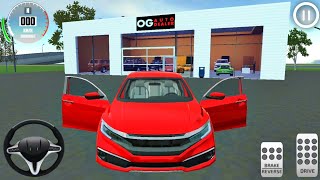 Car Simulator 2 Gameplay 308 - Drive Honda Civic For Mission - Star Mobile Gaming screenshot 3