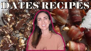 HOW TO COOK WITH DATES | 2 DATES RECIPES