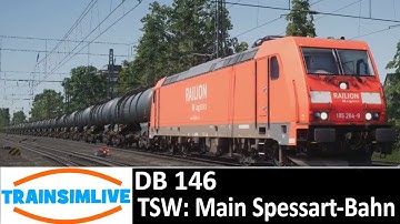 Train Sim World - Service Mode DB 83133  - DB 146 On Main Spessart - Bahn