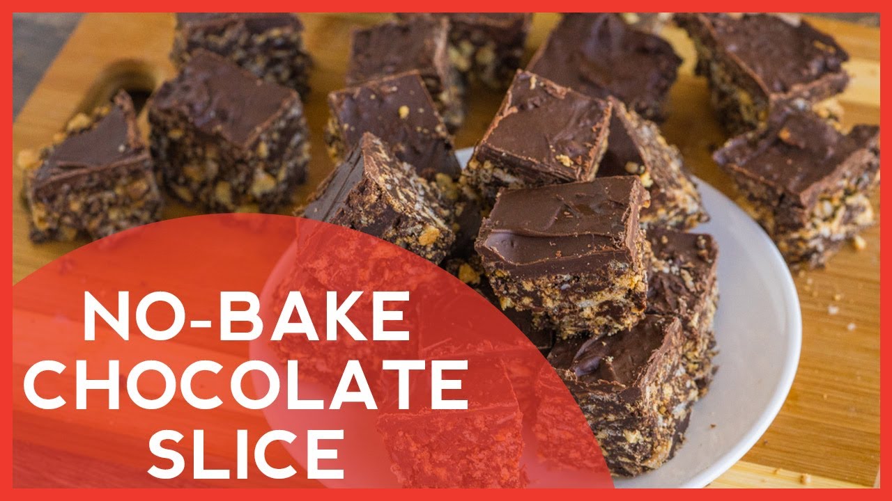 How to Make No Bake Chocolate Slice