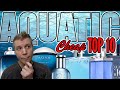 TOP 10 CHEAP AQUATIC HIDDEN GEMS FOR MEN! | SAME SPLASH LESS CASH |  FRAGRANCE LIST