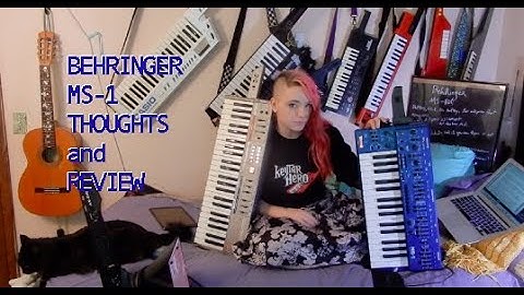Beheringer MS-1 / MS-101 first thoughts | KEYTAR NUMBER 12 IN THE COLLECTION