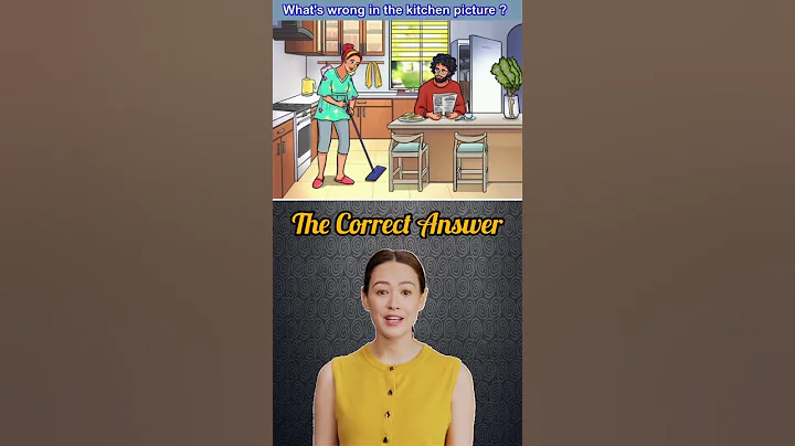 Can You Spot What's Wrong in This Kitchen 🔍 | Brain Teaser Challenge #shortvideo #shortsfeed