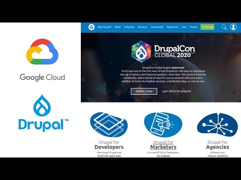 Deploy CMS Drupal 9 on Marketplace Google Cloud Platform