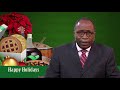 Holiday message by Honourable  Julian Fraser RA