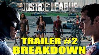 JUSTICE LEAGUE Comic Con 2017 Trailer Breakdown!