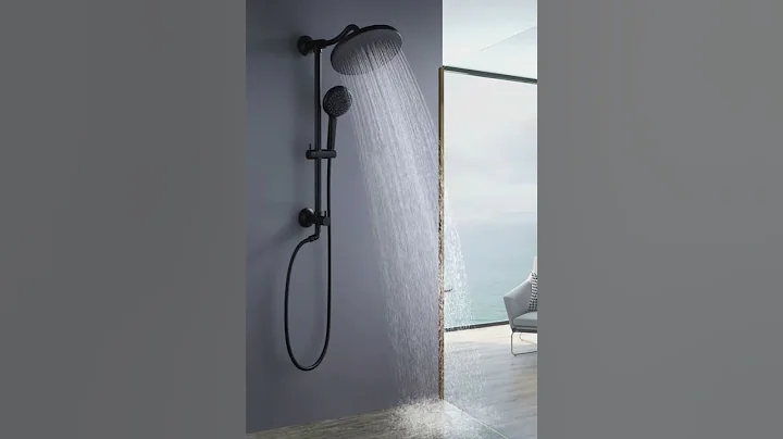 Luxury Redefined: Shower System with 10” Rain Shower Head | Unbox Tranquility! #bathroom #shower