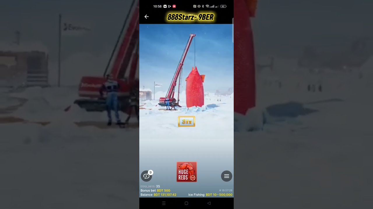 Ice Fishing Game| মাছ গেম খেলার নিয়ম | 888Starz Casino Game| 888Starz - 9BER 👈
