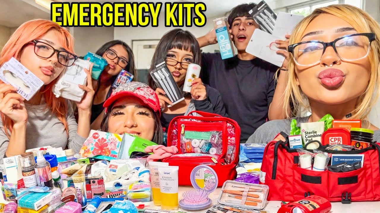 WE MADE BACK TO SCHOOL EMERGENCY KITS‼️