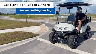 Detailing Our New Gas Powered Club Car Onward Golf Cart