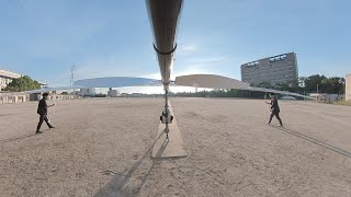 【Human Powered Aircraft】2023年度 20221002 360度 練習機 鷦鷯 2ndTF 府大グラウンド 03