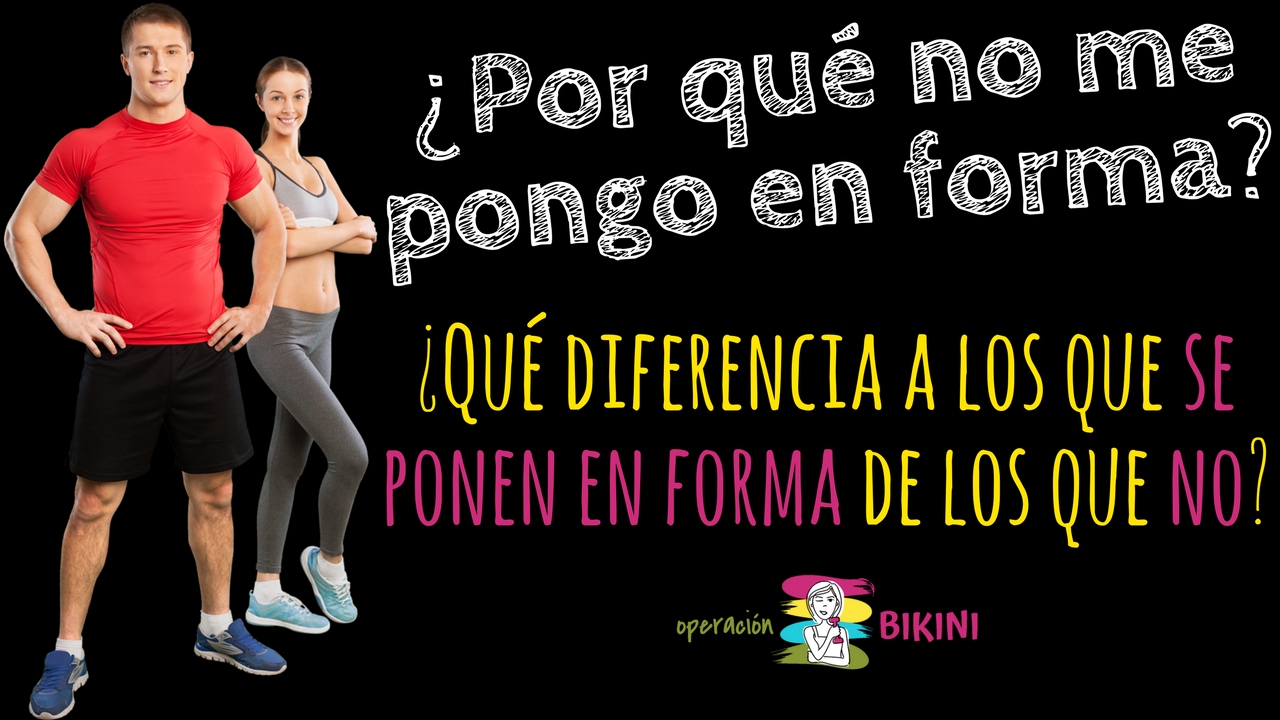 entrenamiento running Why do not I get in shape? What differentiates those who put themselves in the form?