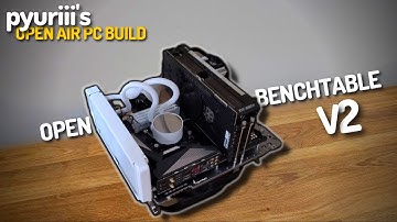 Building My Open Air PC: Open Benchtable V2 + AMD R7 5800X3D + 32GB 4000MHz CL14 + RTX 3090 Ti 24GB
