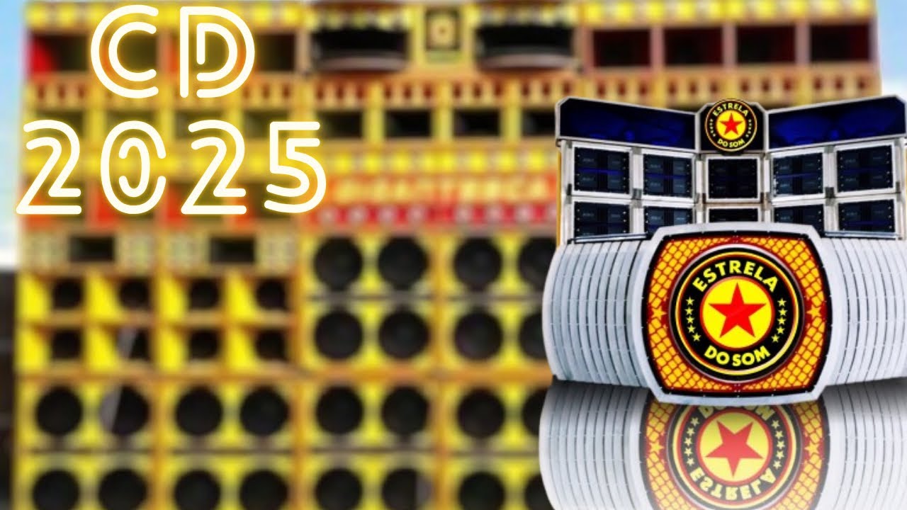 CD 2025 ESTRELA DO SOM cd promocional (07 de junho estacionamento estádio SEREJAO)