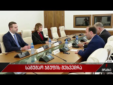 სამუშაო ჯგუფის შეხვედრა