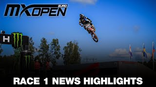 EMXOPEN Race 1 News Highlights - MXGP of Kegums 2020