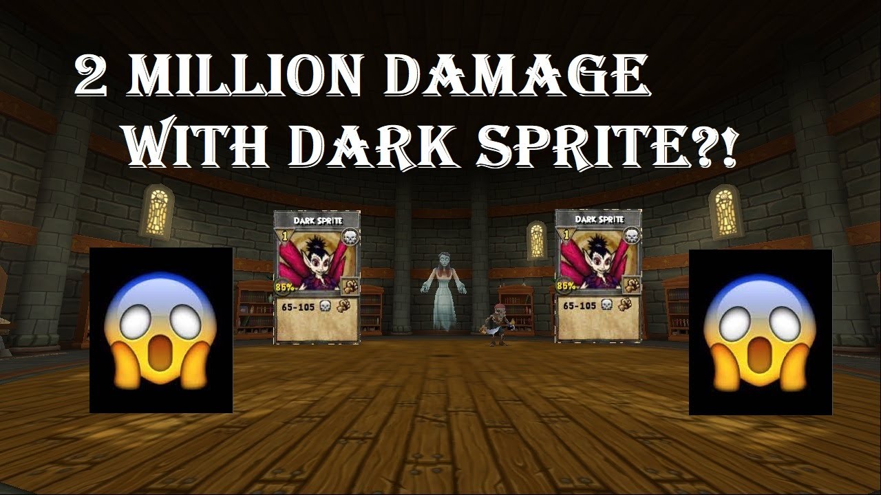 Can I do 2 MILLION DAMAGE with Dark Sprite? - Wizard101
