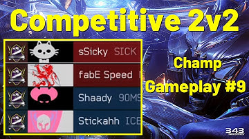 Halo 5 // Competitive 2v2 vs. EU Pro Shaady & Stickahh