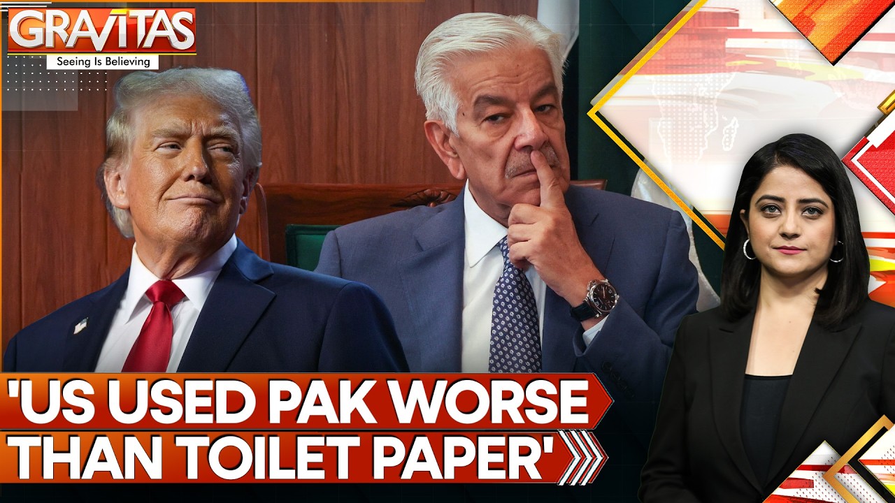 Khawaja Asif's Embarrassing Confession In Pakistan Parliament | GRAVITAS
