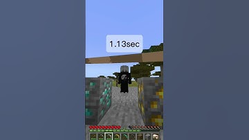Which Minecraft Pickaxe Is Faster? #shorts #minecraft