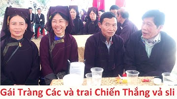 .Trai Chiến Thắng và gái Tràng Các hát sli ở đám cưới