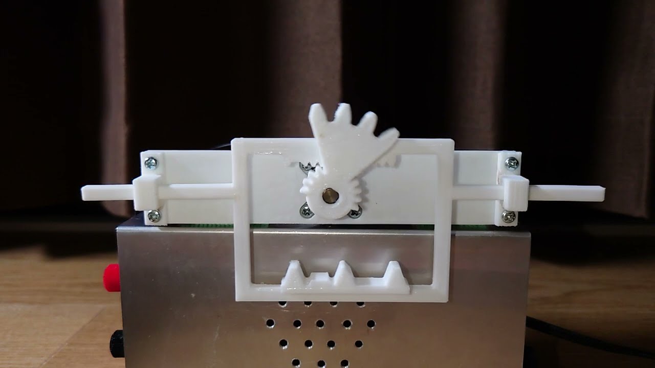 欠歯歯車を用いた高速往復運動機構 (Unidirectional High-Speed Reciprocating Mechanism with a  Segment Gear)